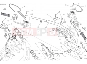 DUCATI XDiavel HANDLEBAR [MOD:XDIAVEL;XPO:STD]