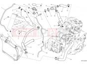 DUCATI XDiavel COOLING CIRCUIT [MOD:XDIAVEL]