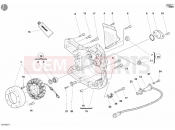 DUCATI 2005 Monster 400 Dark JAP GENERATOR COVER » IGNITION SYSTEM