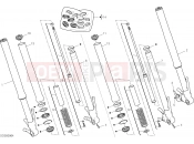 DUCATI 2019 Hypermotard 950 FRONT FORK [MOD:HYM 950]