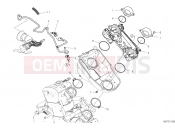 DUCATI 2019 Hypermotard 950 THROTTLE BODY [MOD:HYM 950]