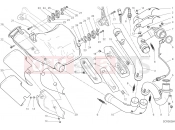 DUCATI Monster 797 EXHAUST SYSTEM [MOD:M 797+]