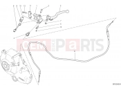 DUCATI Monster 797+ CLUTCH CONTROL [MOD:M 797]