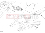 DUCATI Monster 797+ SOSPENSIONE POSTERIORE [MOD:M 797]