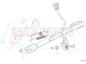DUCATI 2019 Multistrada 1260 Pikes Peak SIDE STAND [MOD:MS1260PP]
