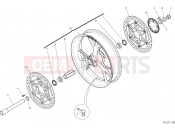 DUCATI 2019 Multistrada 1260 Pikes Peak FRONT WHEEL [MOD:MS1260PP]