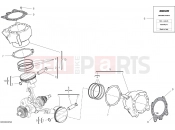 DUCATI 2019 Multistrada 1260 Enduro CYLINDERS - PISTONS [MOD:MS1260E]