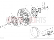 DUCATI 2019 Multistrada 1260 Enduro FRONT WHEEL [MOD:MS1260E]