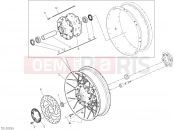 DUCATI 2019 Multistrada 1260 Enduro REAR WHEEL [MOD:MS1260E]