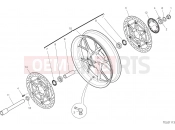 DUCATI 2019 Multistrada 1260 S D Air FRONT WHEEL [MOD:MS1260SA]