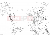 DUCATI Diavel S STEERING ASSEMBLY [MOD:DVL1260S]