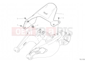 DUCATI Diavel S REAR MUDGUARD [MOD:DVL1260S]