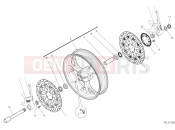 DUCATI 2020 Hypermotard 950 SP FRONT WHEEL [MOD:HYM950SP]