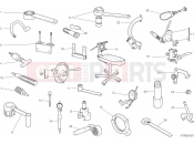 DUCATI Monster 797 WORKSHOP SERVICE TOOLS, ENGINE [MOD:M 797]