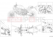 DUCATI 2020 Monster 1200 S POSITIONING PLATES [MOD:M 1200S;XST:JAP]