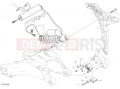 DUCATI Multistrada 1260 Enduro REAR SHOCK ABSORBER [MOD:MS1260E]