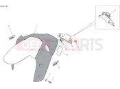 DUCATI Multistrada 1260 S FRONT MUDGUARD [MOD:MS1260S]