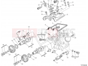 DUCATI 2020 Multistrada 1260 S D Air VERTICAL CYLINDER HEAD - TIMING [MOD:MS1260SA]