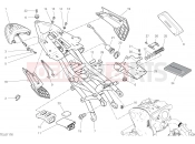 DUCATI 2020 SuperSport REAR FRAME COMP. [MOD:SS 939]