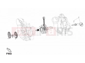 Drive shaft - Derbi Terra 125 2012