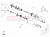 Gear box - Derbi Terra 125 2012