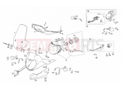 Number-plate light - Derbi Terra 125 2012