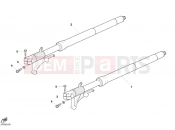 DUCATI 2005 Superbike 999 R FRONT FORK » FRONT SUSPENSION