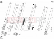 DUCATI 2004 Monster 800 FRONT FORK » FRONT SUSPENSION
