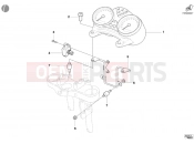 DUCATI 2004 Monster 800 METER » HANDLE BAR