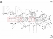 DUCATI 2004 Monster 800 FOOTREST » FRAME