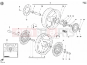 DUCATI 2004 Monster 800 WHEELS » FRONT WHEEL