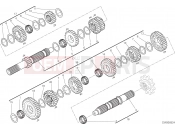 DUCATI 2021 Scrambler ICON GEAR BOX [MOD:SCR800]