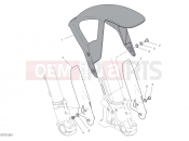 DUCATI 2021 Scrambler ICON FRONT MUDGUARD