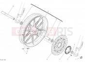 DUCATI 2021 Scrambler ICON FRONT WHEEL