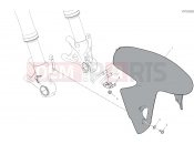 DUCATI 2021 Panigale V2 FRONT MUDGUARD [MOD:PANV2]