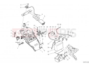 DUCATI 2021 Scrambler 1100 Dark Pro BATTERY HOLDER [MOD:SCR11DRK]
