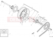 DUCATI 2021 Scrambler 1100 Pro REAR WHEEL [MOD:SCR11PRO]