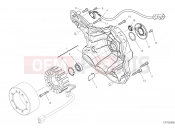 DUCATI 2021 Scrambler 1100 Sport Pro GENERATOR COVER [MOD:SCR11SPR]