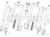 DUCATI Scrambler Desert Sled FRONT FORK [MOD:SCR800DS]