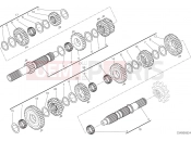 DUCATI 2020 Scrambler Icon Dark GEAR BOX [MOD:SCR800]
