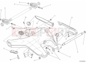 DUCATI 2020 Scrambler Icon Dark REAR SWINGING ARM
