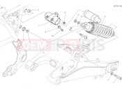 DUCATI 2020 Scrambler 1100 Sport Pro REAR BRAKE SYSTEM [MOD:SCR11SPR]