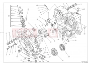 DUCATI Scrambler Full Throttle COMPLETE HALF-CRANKCASES PAIR [MOD:SCR800FT]