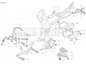 DUCATI Diavel 1260 S FOOTRESTS, LEFT [MOD:DVL1260S]