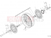 DUCATI Diavel 1260 FRONT WHEEL [MOD:DVL1260]
