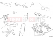 DUCATI 2021 Monster + WORKSHOP SERVICE TOOLS (FRAME) [MOD:M937+]