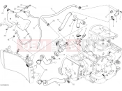 DUCATI 2021 Monster 821 Stealth COOLING SYSTEM [MOD:M821STEA]