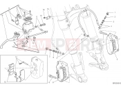DUCATI 2021 Monster 821 FRONT BRAKE SYSTEM [MOD:M 821]