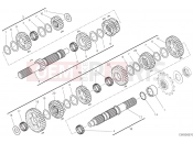 DUCATI 2021 Monster GEAR BOX [MOD:M937]