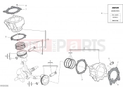 DUCATI 2021 Monster CYLINDERS - PISTONS [MOD:M937]
